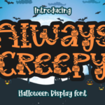 Always Creepy Font - Featured Image