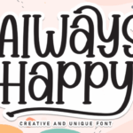Always Happy Font - Featured Image