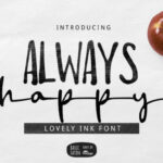 Always Happy Font - Featured Image