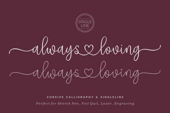 Always Loving Font - Featured Image