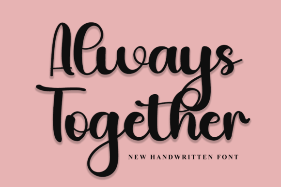 Always Together Font - Featured Image