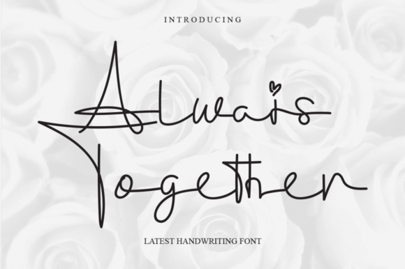 Always Together Font - Featured Image