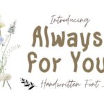 Always for You Font - Featured Image