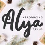 Alya Font - Featured Image