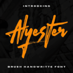 Alyester Font - Featured Image
