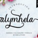 Alymhela Font - Featured Image