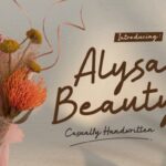 Alysa Beauty Font - Featured Image