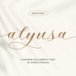 Alyusa Font - Featured Image