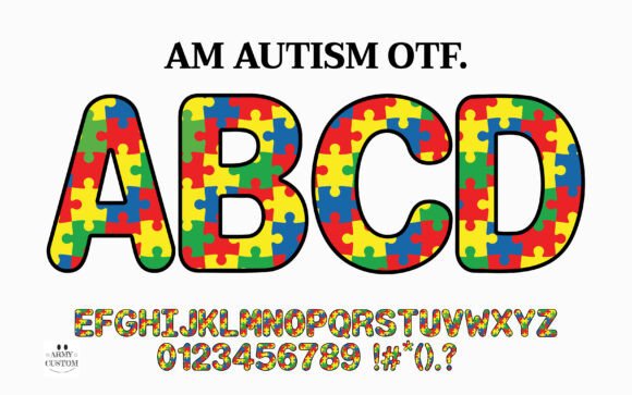 Am Autism Font - Featured Image