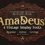AmaDeust Font - Featured Image
