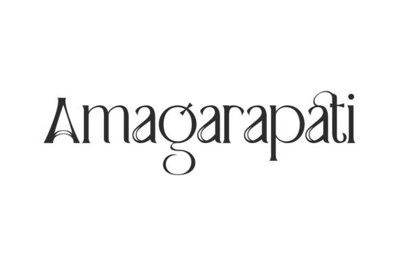Amagarapati Font - Featured Image