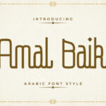 Amal Baik Font - Featured Image