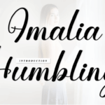 Amalia Humbling Font - Featured Image