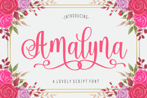 Amalyna Font - Featured Image