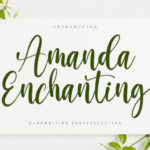 Amanda Enchanting Font - Featured Image