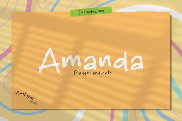 Amanda Font - Featured Image