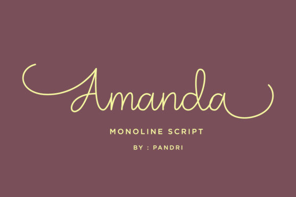 Amanda Font - Featured Image