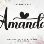 Amanda Font - Featured Image