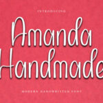 Amanda Handmade Font - Featured Image