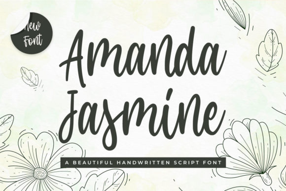 Amanda Jasmine Font - Featured Image