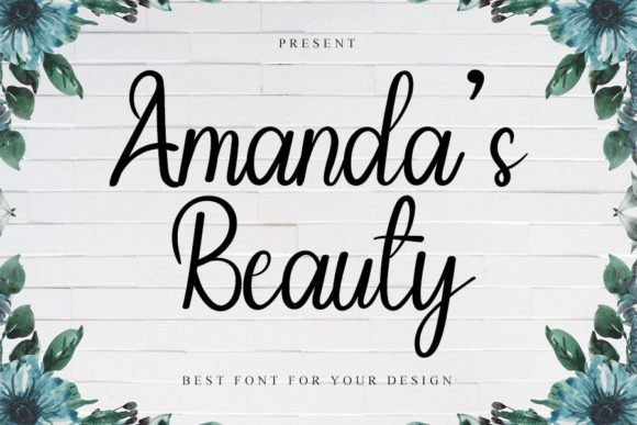 Amanda's Beauty Font - Featured Image
