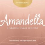 Amandella Font - Featured Image