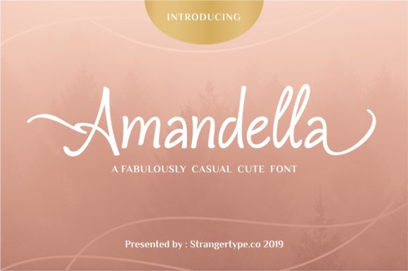 Amandella Font - Featured Image