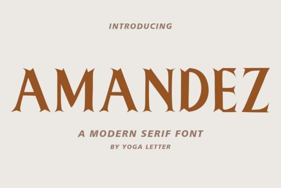 Amandez Font - Featured Image