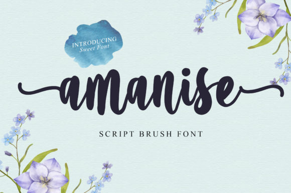 Amanise Font - Featured Image