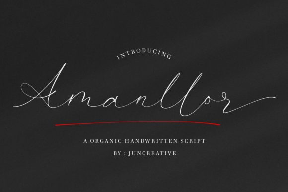 Amanllor Font - Featured Image