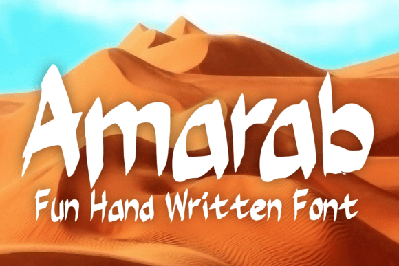 Amarab Font - Featured Image