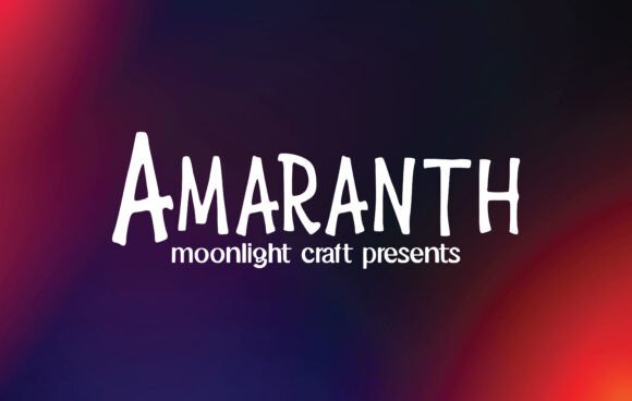 Amaranth Font - Featured Image