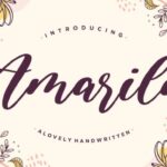 Amarila Font - Featured Image