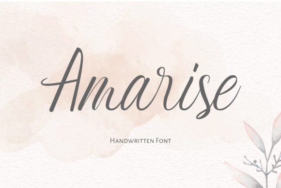 Amarise Font - Featured Image