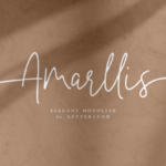 Amarllis Font - Featured Image