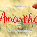 Amartha Font - Featured Image
