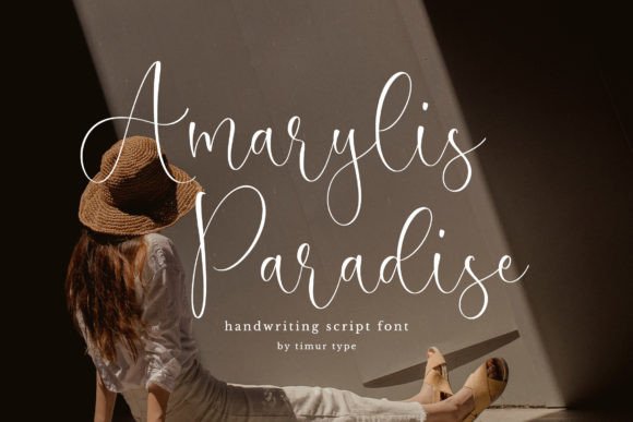Amarylis Paradise Font - Featured Image