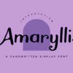 Amaryllis Font - Featured Image