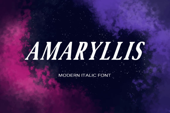 Amaryllis Font - Featured Image