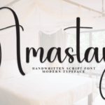 Amastay Font - Featured Image