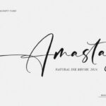 Amastay Font - Featured Image