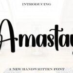Amastay Font - Featured Image