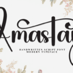 Amastay Font - Featured Image