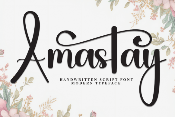 Amastay Font - Featured Image