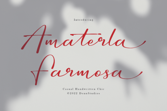 Amaterla Farmosa Font Font - Featured Image