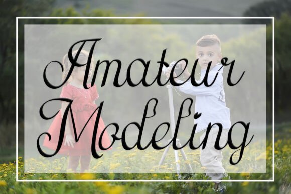 Amateur Modeling Font - Featured Image