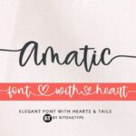 Amatic Font - Featured Image