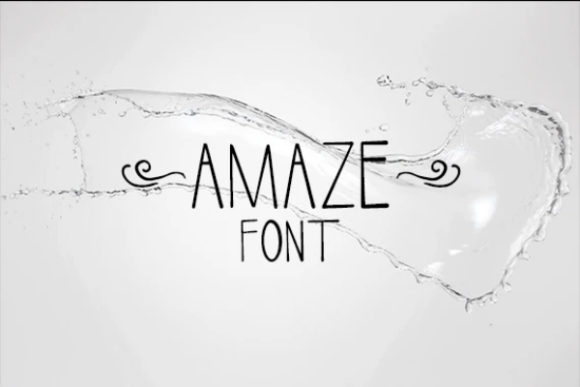 Amaze Font - Featured Image
