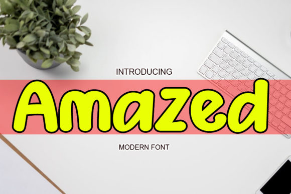 Amazed Font - Featured Image