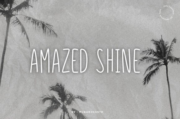 Amazed Shine Font - Featured Image